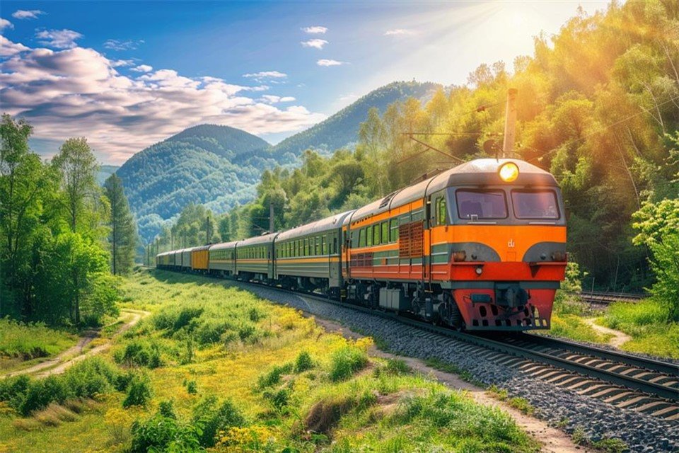 Railway Railroad Express Lejn Pajjiżi Oħra
